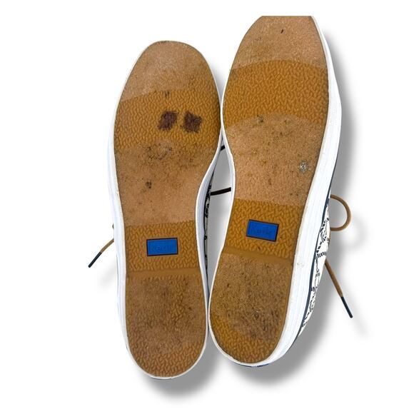 KEDS Woman's 'Champion Knot' Print Canvas Sneakers 10 Nautical Beach Sailing - Picture 7 of 8